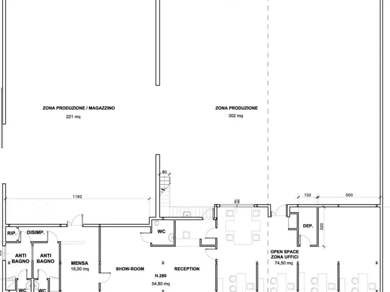 Capannone in Via Asi Consortile, Ferentino, {3} - Planimetria 1
