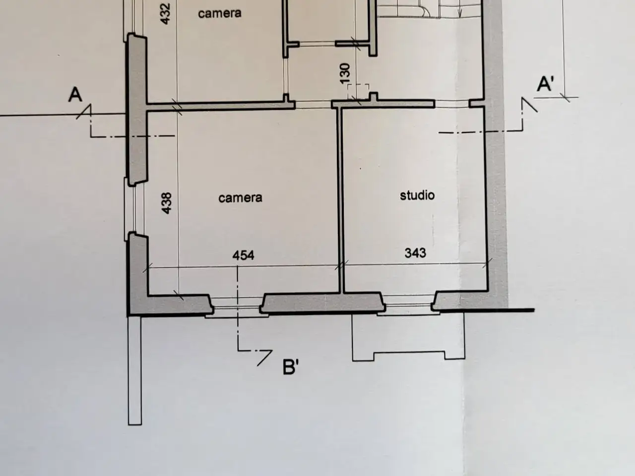 Villa bifamiliare in vendita, Via Vecchia Terza, Lucca - Planimetria 1
