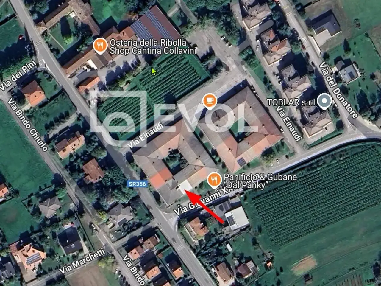 Negozio in Via Giovanni XXIII, Corno Di Rosazzo, {3} - Planimetria 1
