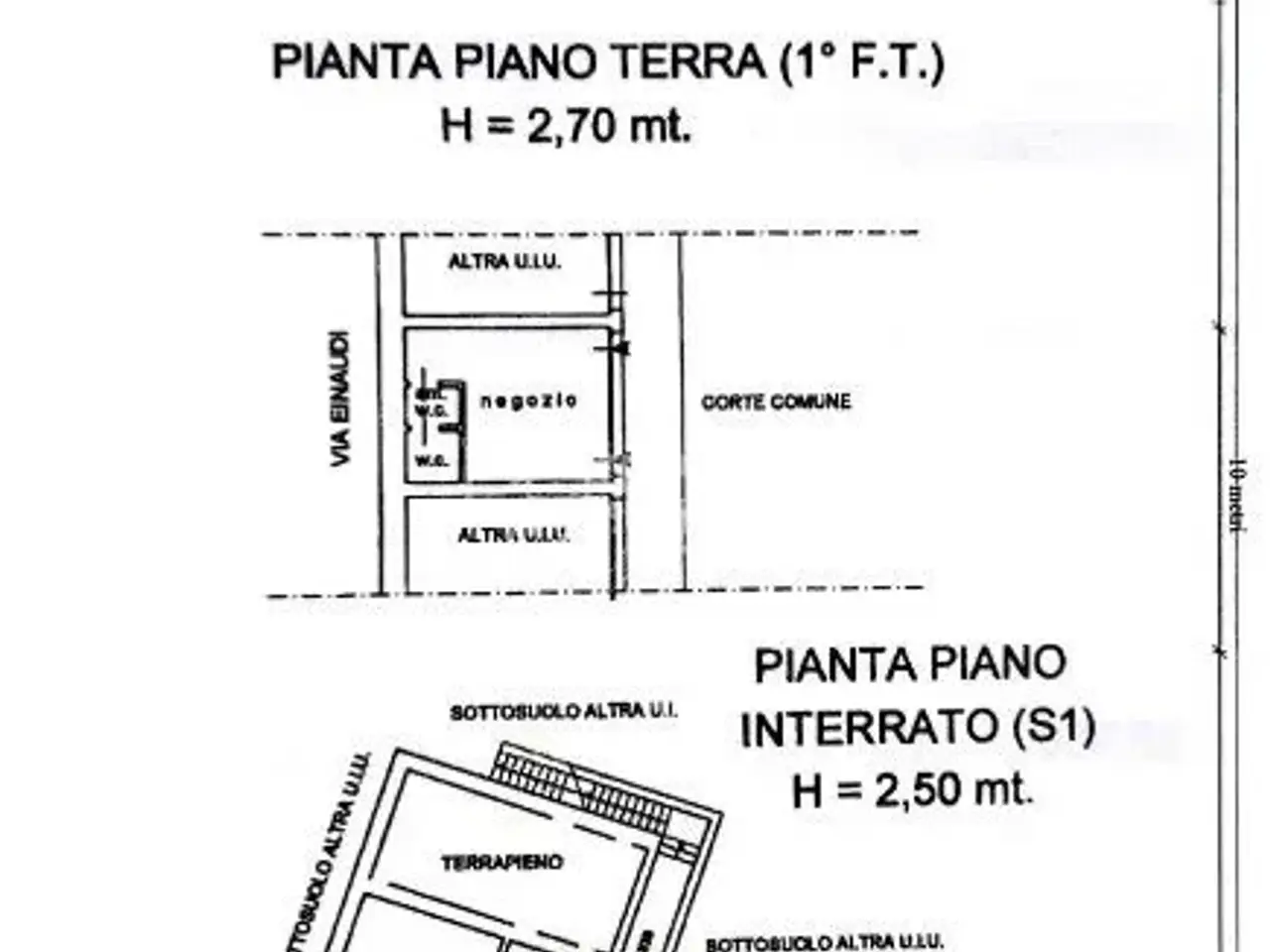Negozio in Via Balegno, Rivalta Di Torino, {3} - Planimetria 1