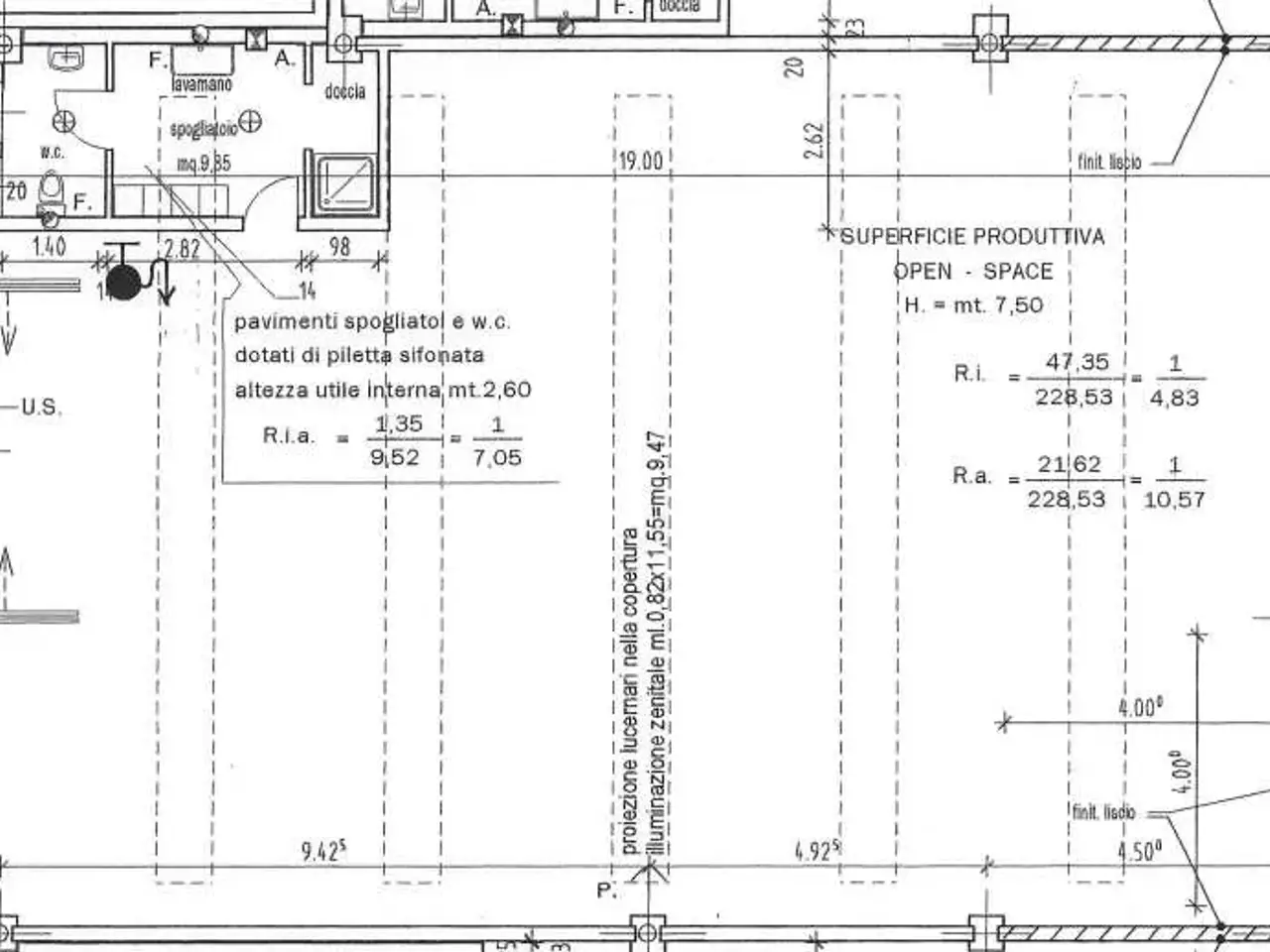 Capannone in Via Ciucani 27, Ornago, {3} - Planimetria 1