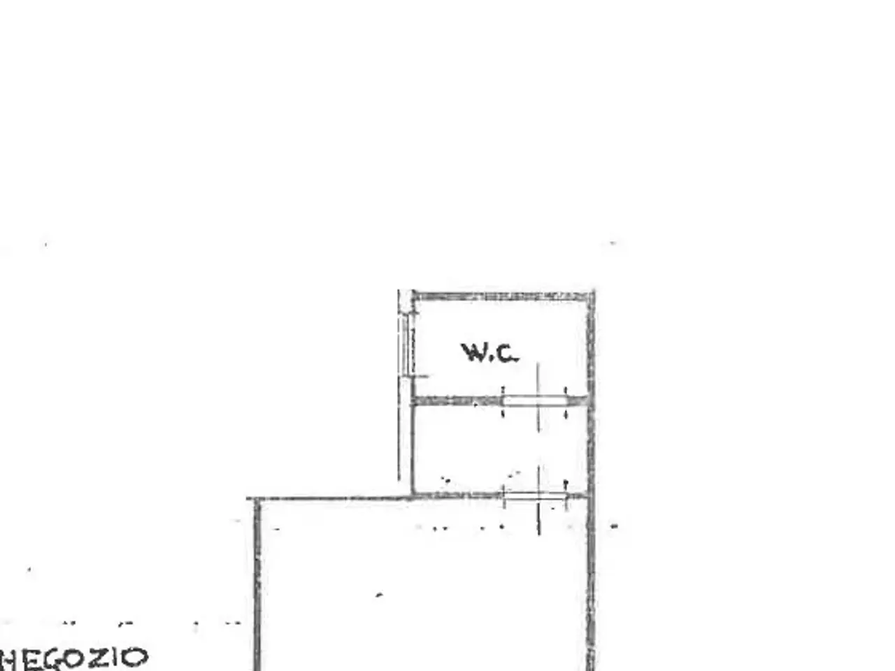 Negozio in Via Fosso del Poggio, Roma, {3} - Planimetria 1