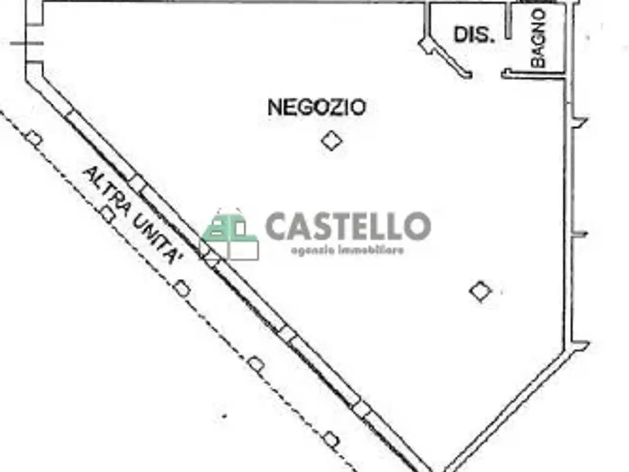 Negozio in Via Enrico Bernardi, 20e, Padova, {3} - Planimetria 1