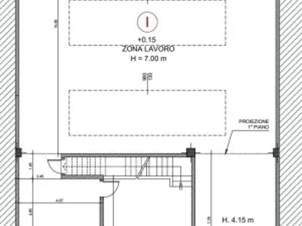 Capannone in Via Monte Grappa 40, Arese, {3} - Planimetria 1