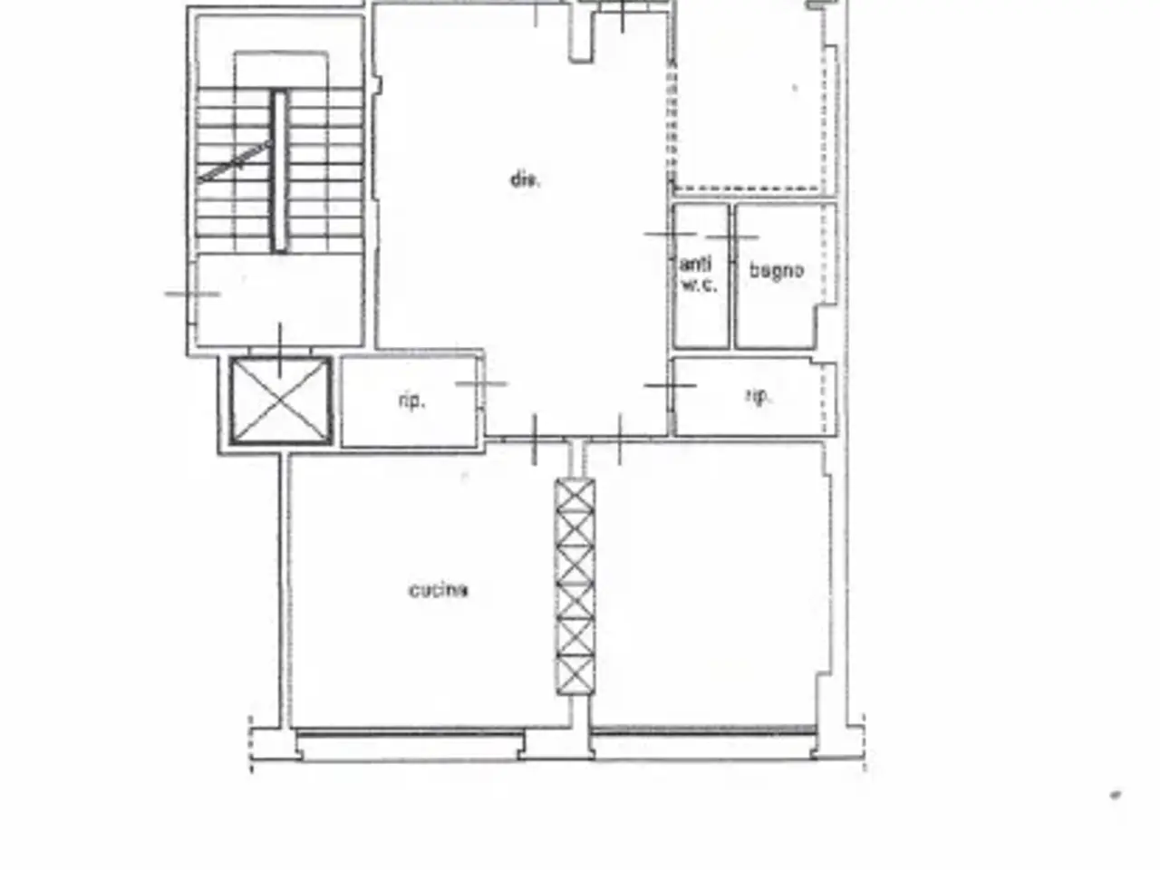 Ufficio in Via Vidacilio, Ascoli Piceno, {3} - Planimetria 1