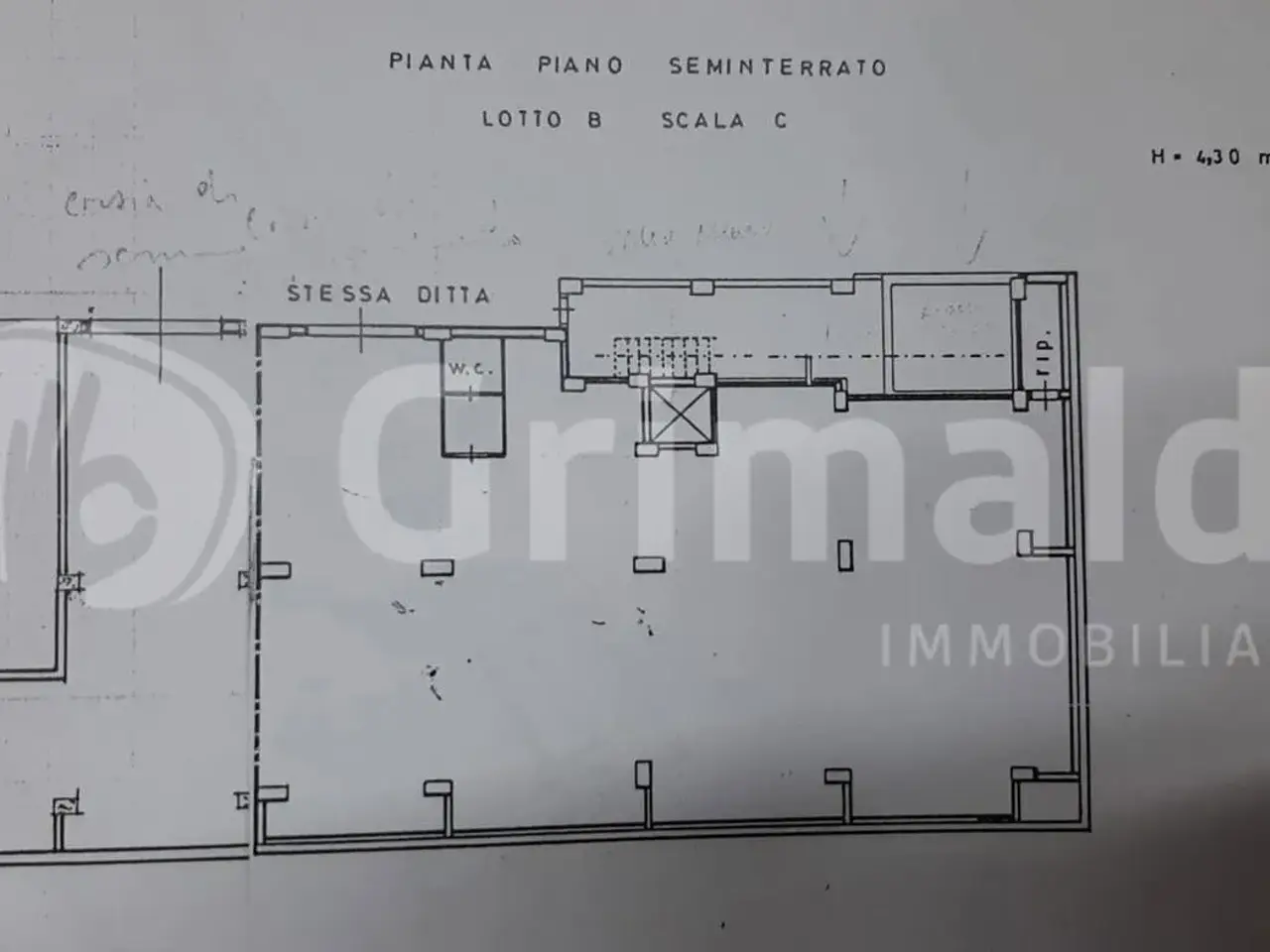 Laboratorio in Via Raffaele Lettini 17, Trani, {3} - Planimetria 1