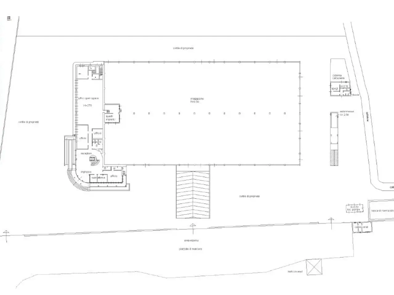 Capannone in Via Sp107, Lodi, {3} - Planimetria 1