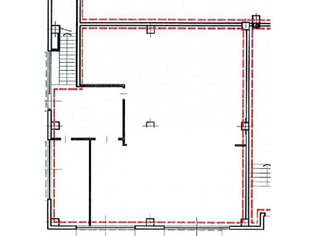 Negozio in Via Don Lorenzo Milani 1, Casatenovo, {3} - Planimetria 1