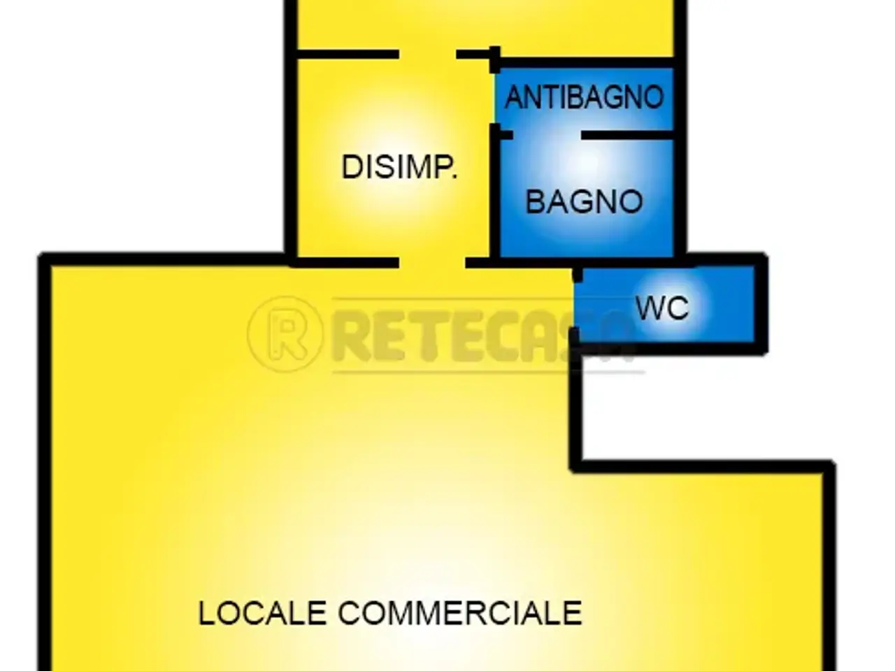 Palazzina commerciale in , Pescara, {3} - Planimetria 1