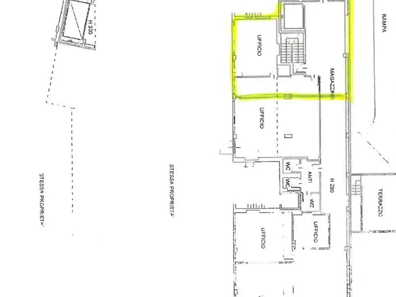 Negozio in Corso Piave 174, Alba, {3} - Planimetria 1