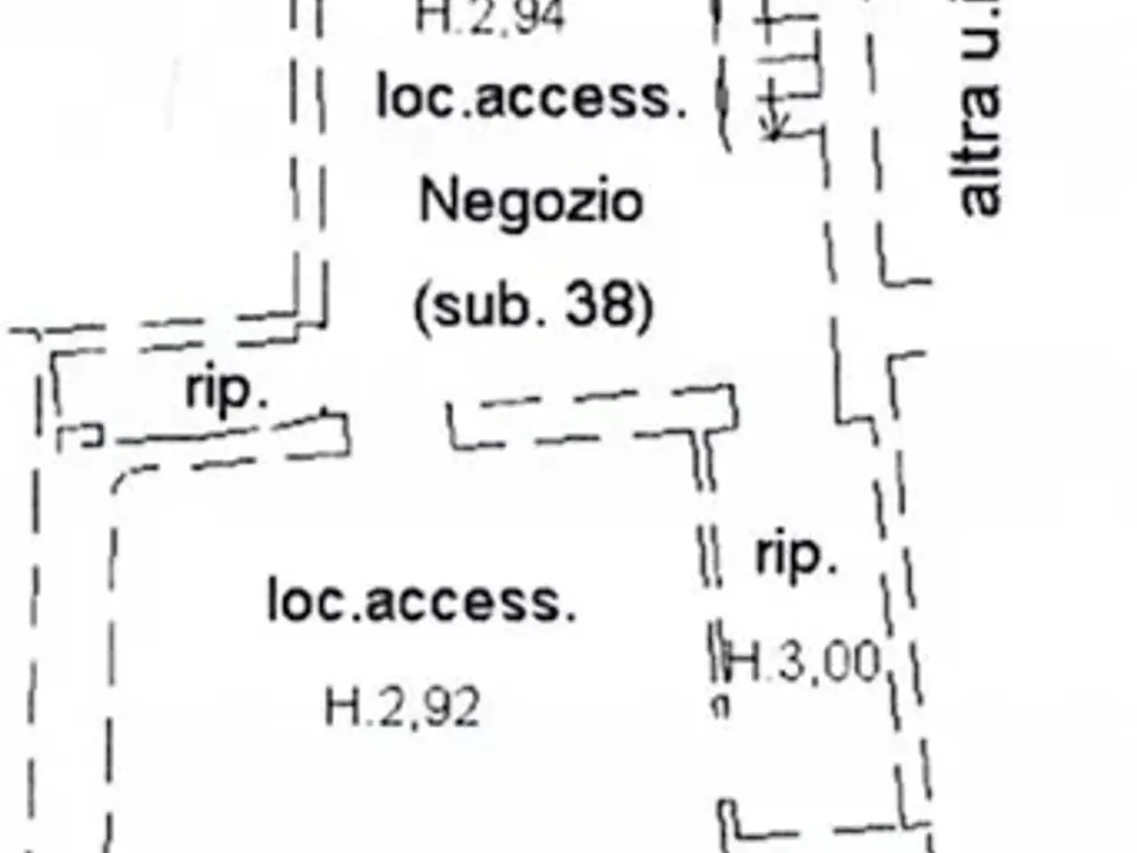 Negozio in , Siena, {3} - Planimetria 1