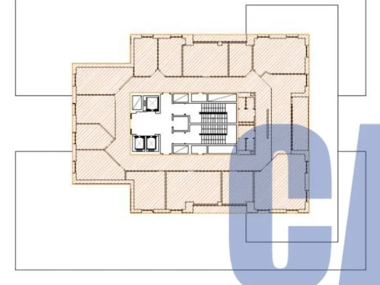 Ufficio in Via Polvani, Milano, {3} - Planimetria 1
