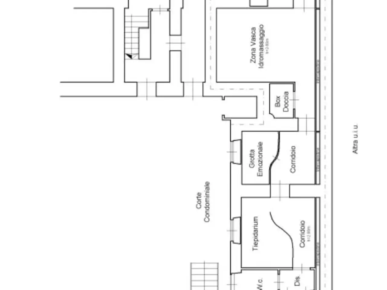 Negozio in Via Coroneo 29, Trieste, {3} - Planimetria 1