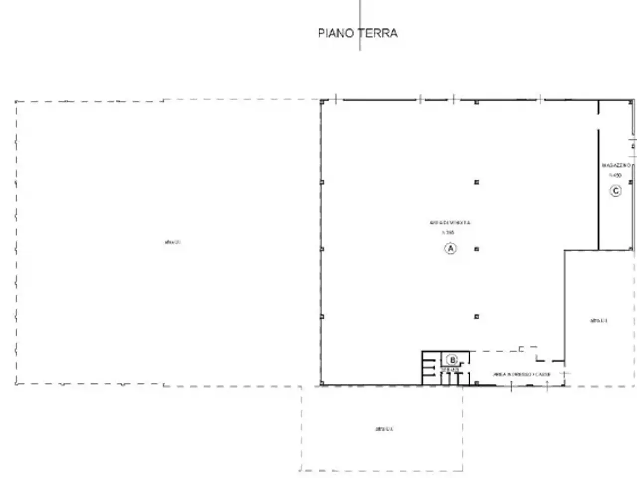 Negozio in Via Novara 374, Romagnano Sesia, {3} - Planimetria 1