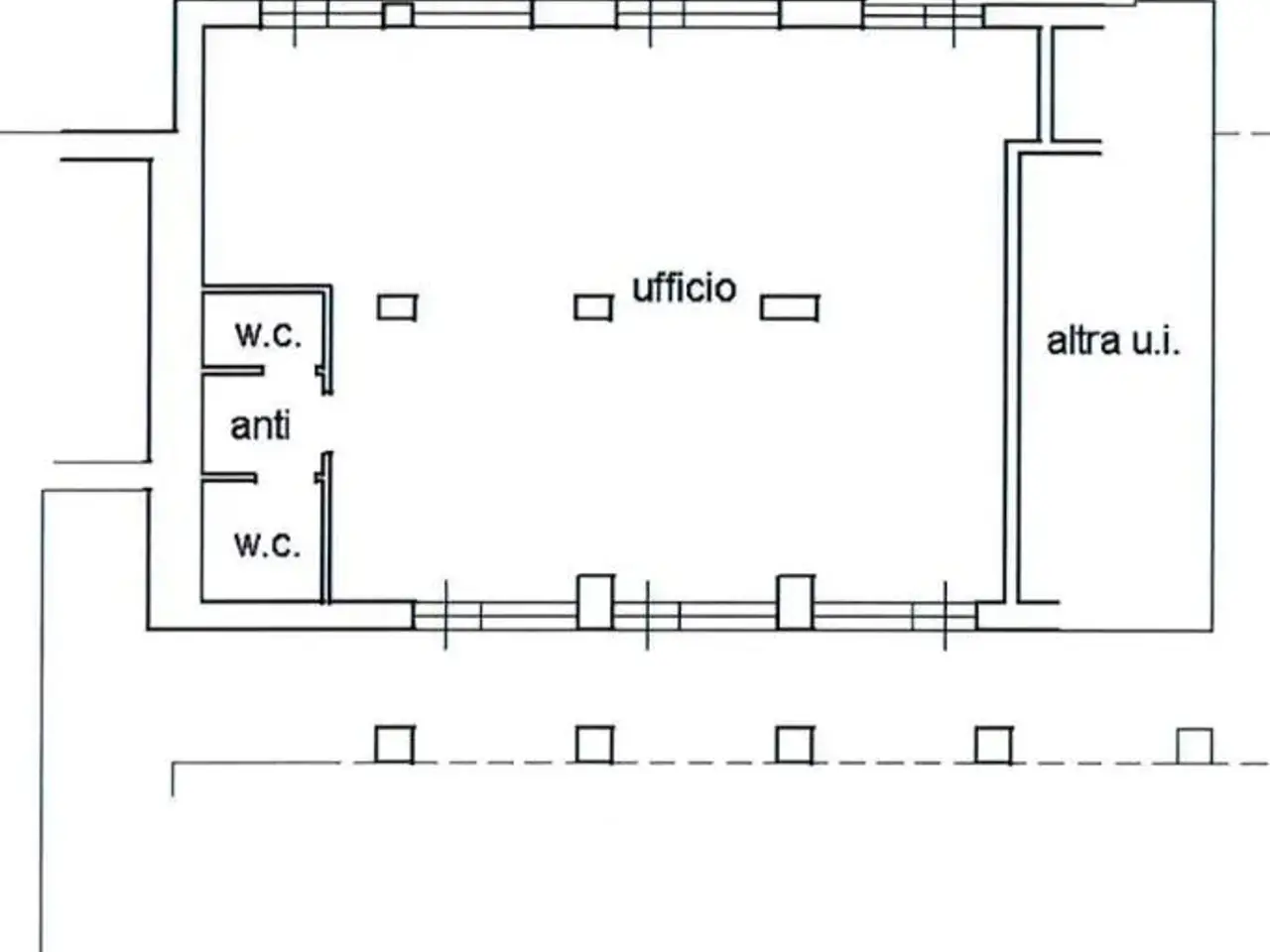 Ufficio in Via Bonali, Forli', {3} - Planimetria 1