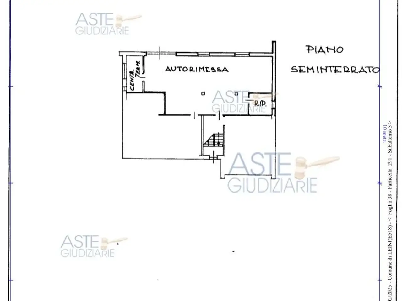 Garage in Via Q.Sella, 4, 10040 Leini To, Italia 4, Leini', {3} - Planimetria 1