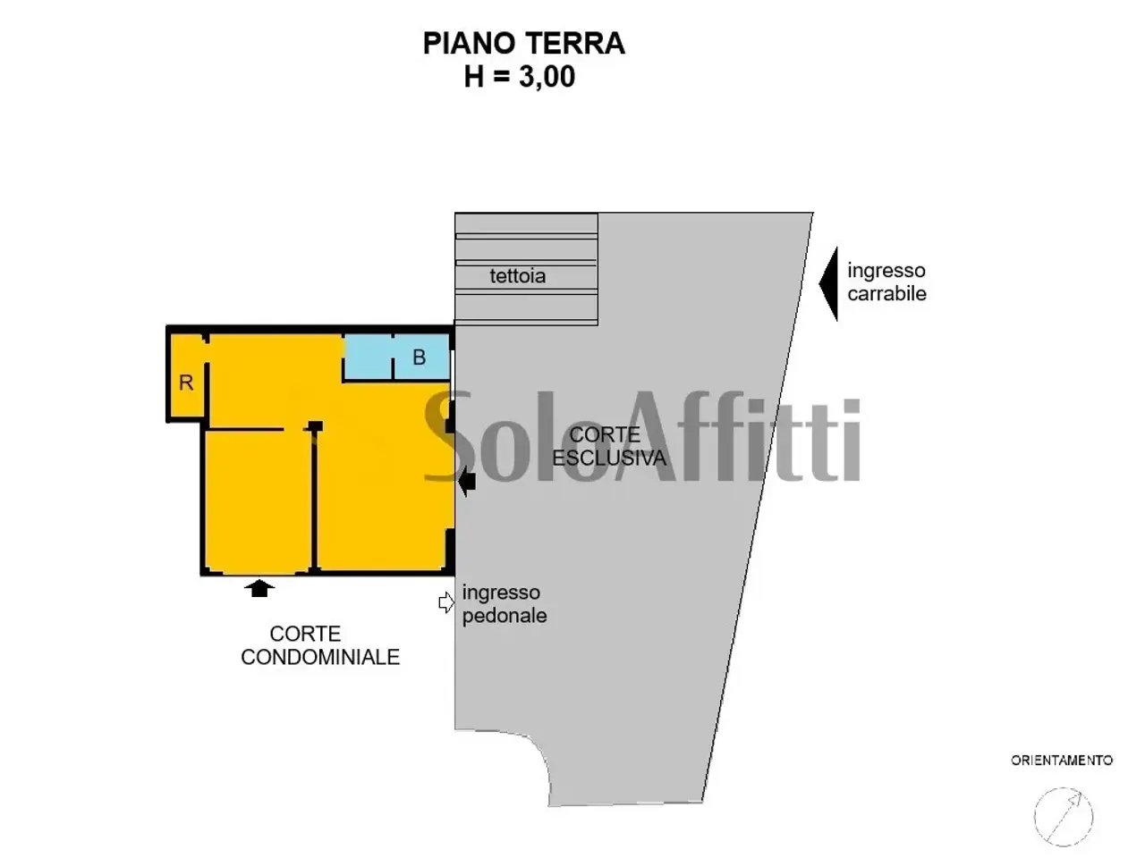 Capannone in Via Milazzo 34, Catanzaro, {3} - Planimetria 1