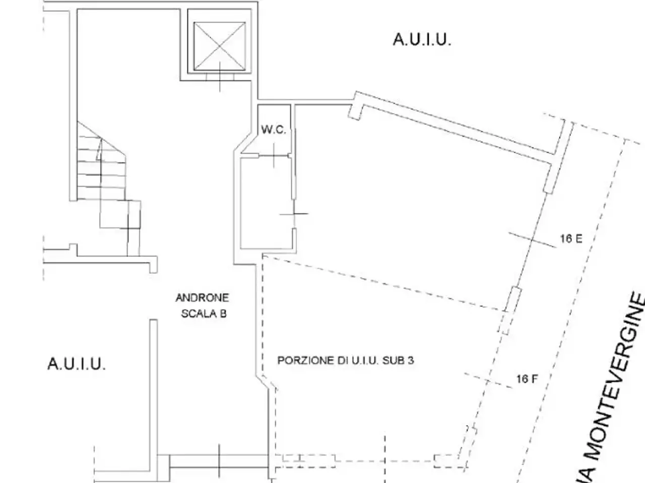 Negozio in Via Montevergine 16, Napoli, {3} - Planimetria 1
