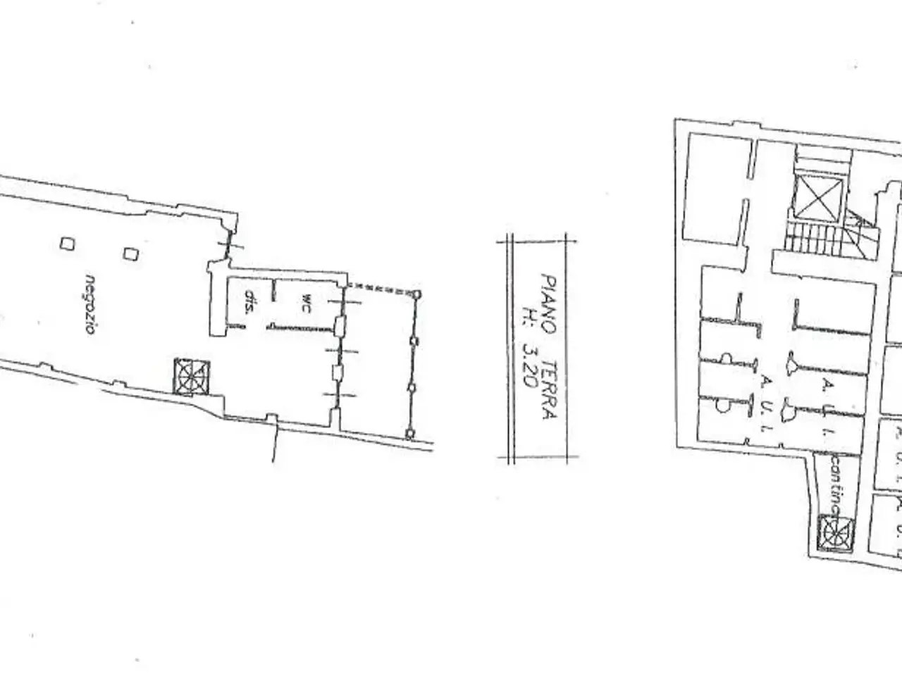Negozio in Via San Bernardino, Bergamo, {3} - Planimetria 1