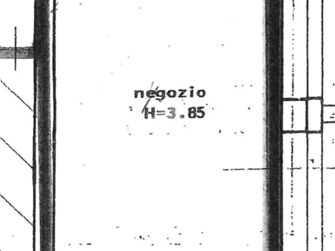 Negozio in Via Flavia 24, Trieste, {3} - Planimetria 1