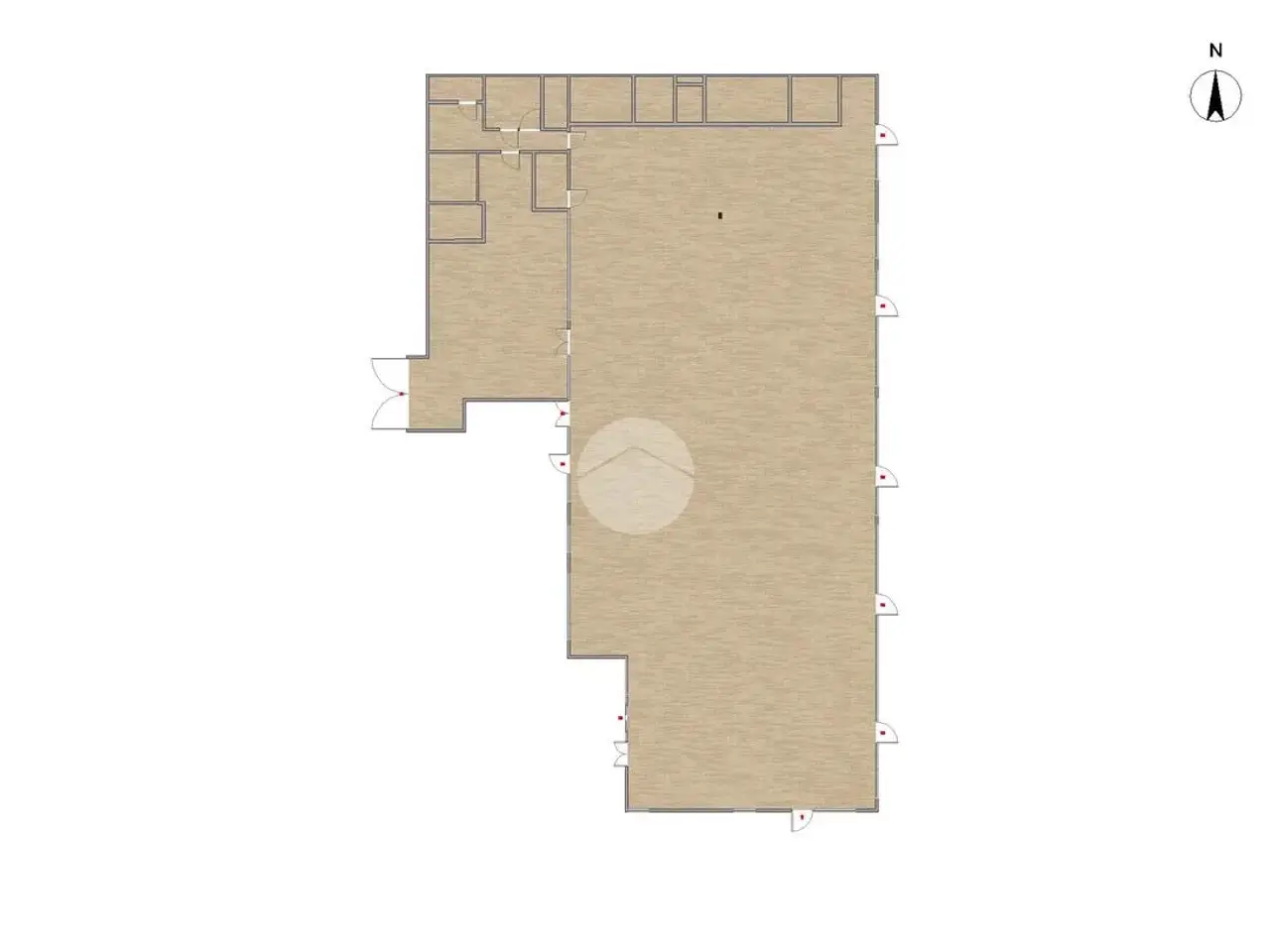 Negozio in Via Benedetto Castelli, Montirone, {3} - Planimetria 1