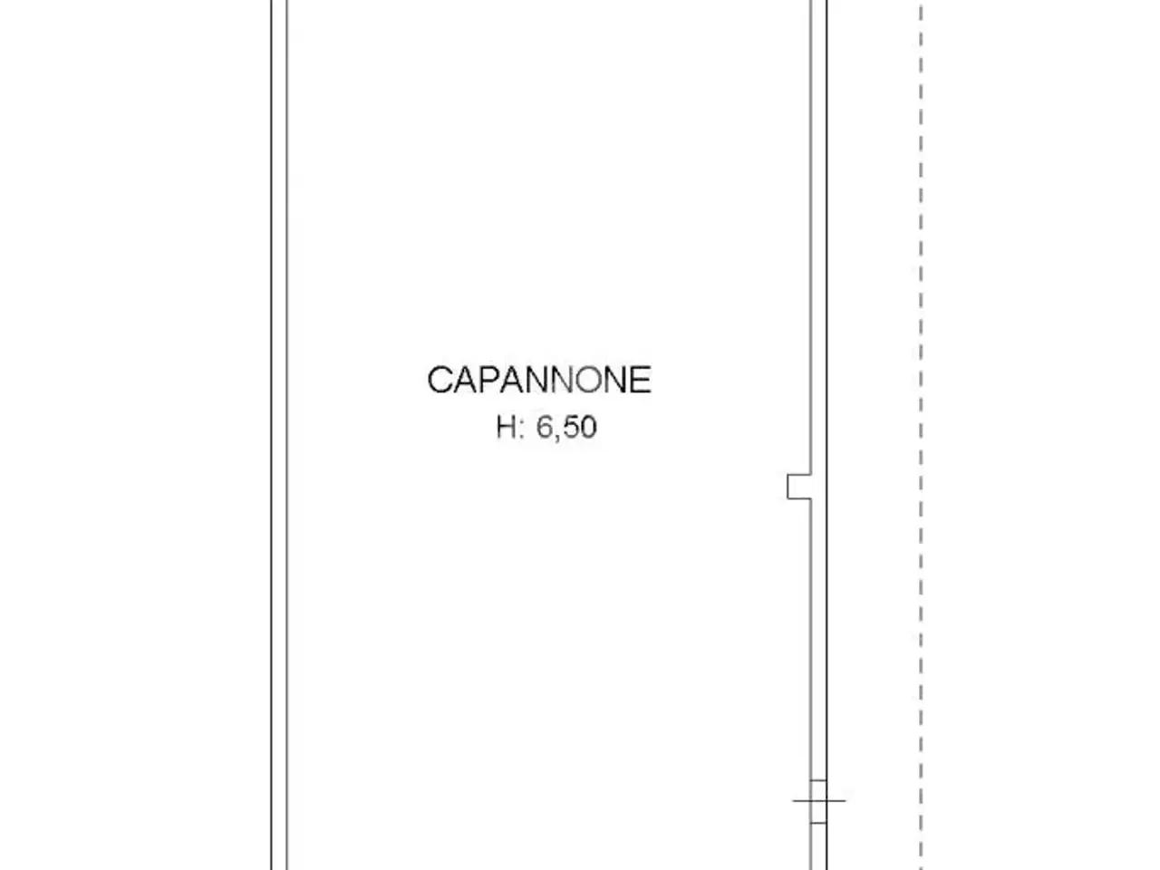 Capannone in Via Cristoforo Colombo 4, Nuvolera, {3} - Planimetria 1