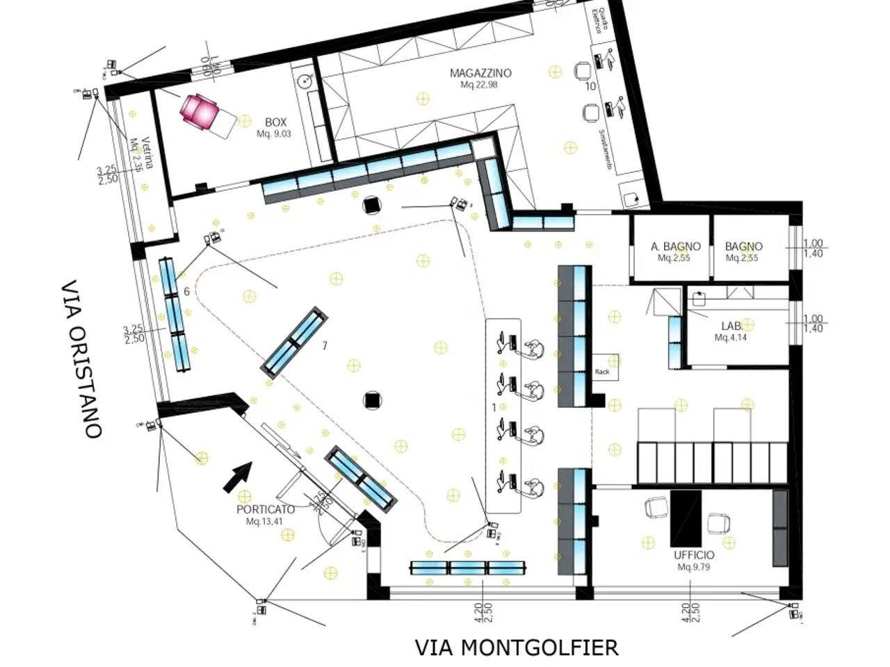 Palazzina commerciale in Via Montgolfier 3, Elmas, {3} - Foto 1