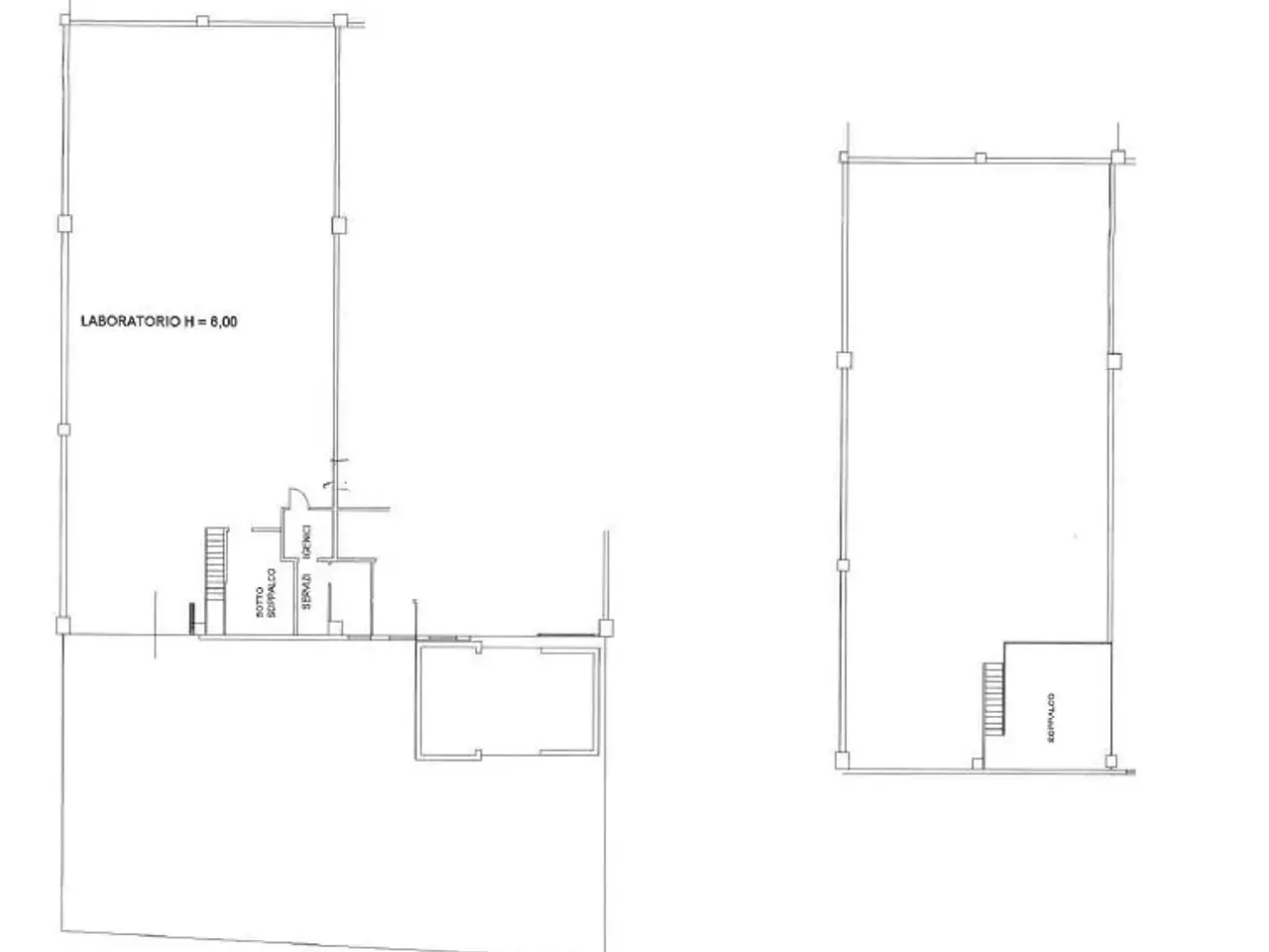 Capannone in Via Fanin, Casalecchio Di Reno, {3} - Planimetria 1