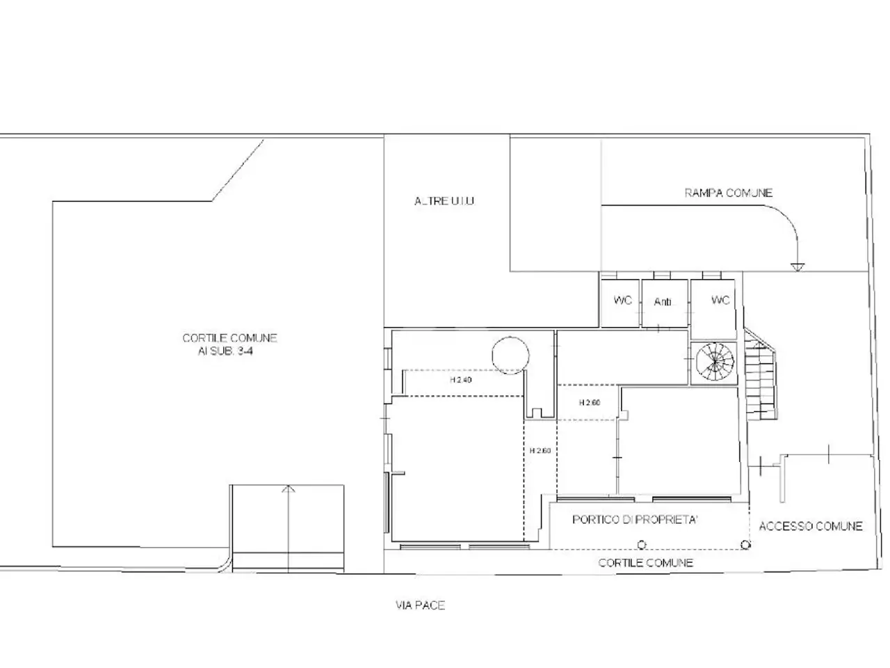Negozio in Via Sempione 235, San Vittore Olona, {3} - Planimetria 1