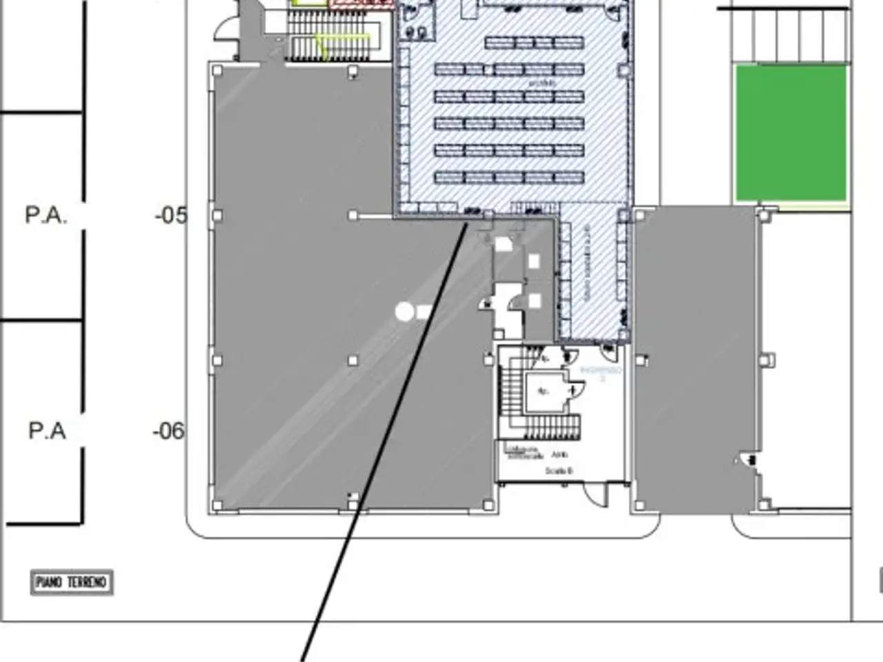 Magazzino in Via Antonio Canova 24, Bologna, {3} - Planimetria 1