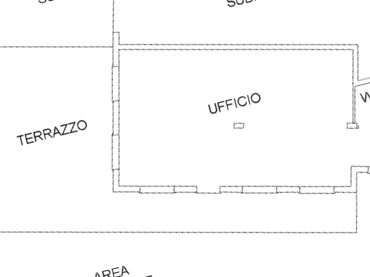 Ufficio in Via O. Favaron 68, Nova Milanese, {3} - Planimetria 1