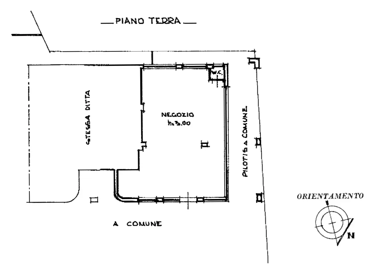 Locale commerciale in Abio Filzi 50059, Vinci, {3} - Planimetria 1