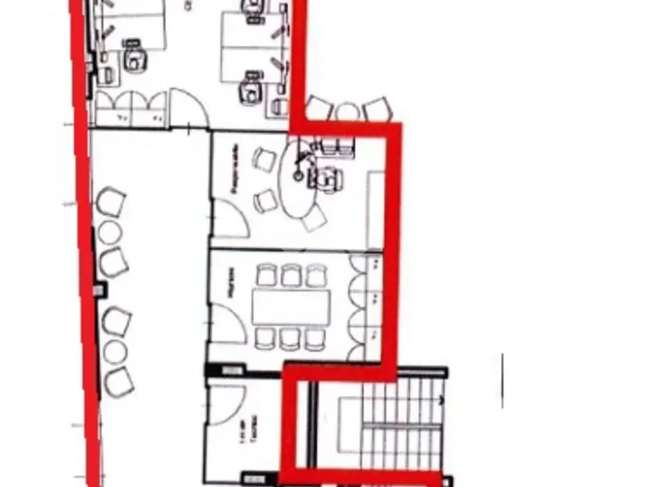 Ufficio in Via Roma, San Giuliano Milanese, {3} - Planimetria 1