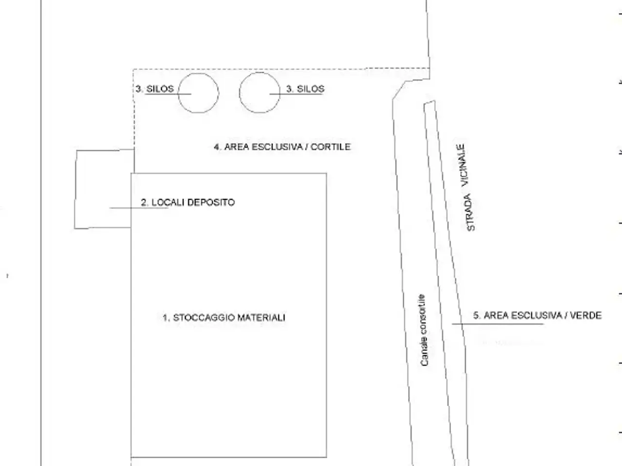 Capannone in , Borgonovo Val Tidone, {3} - Planimetria 1