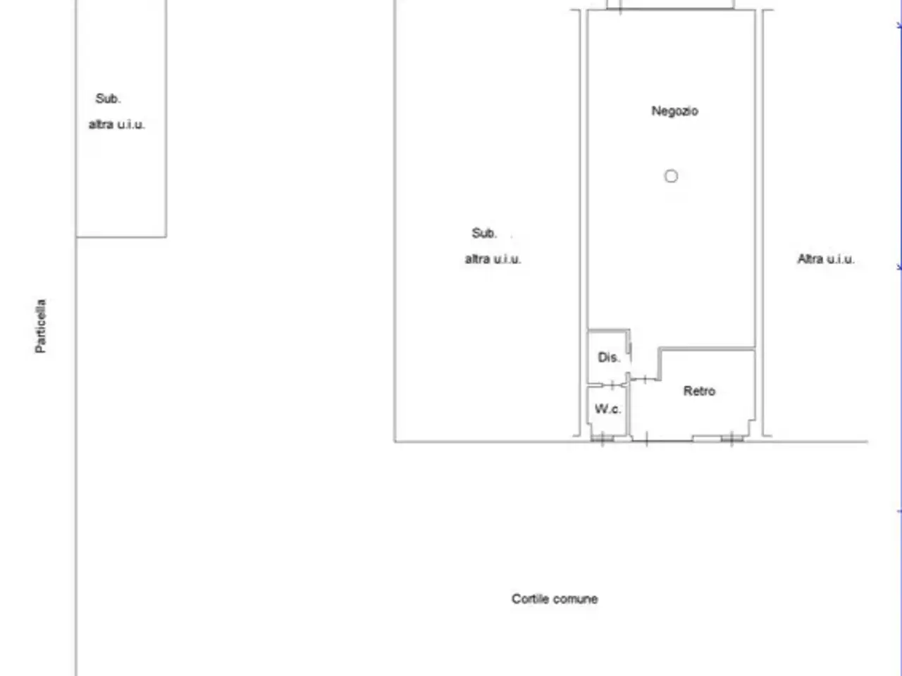 Palazzina commerciale in Via Giuseppe Garibaldi 242, Venaria Reale, {3} - Planimetria 1