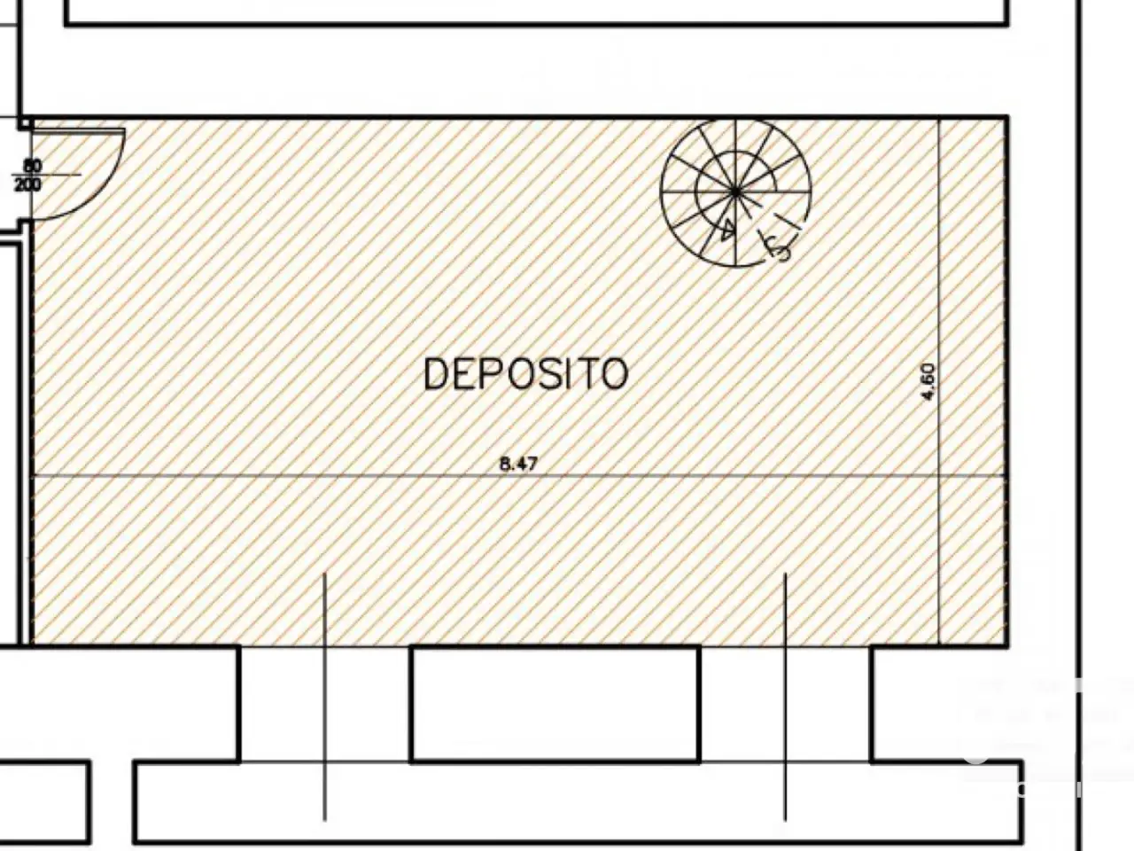 Negozio in Via Galileo Galilei 11, Trento, {3} - Planimetria 1