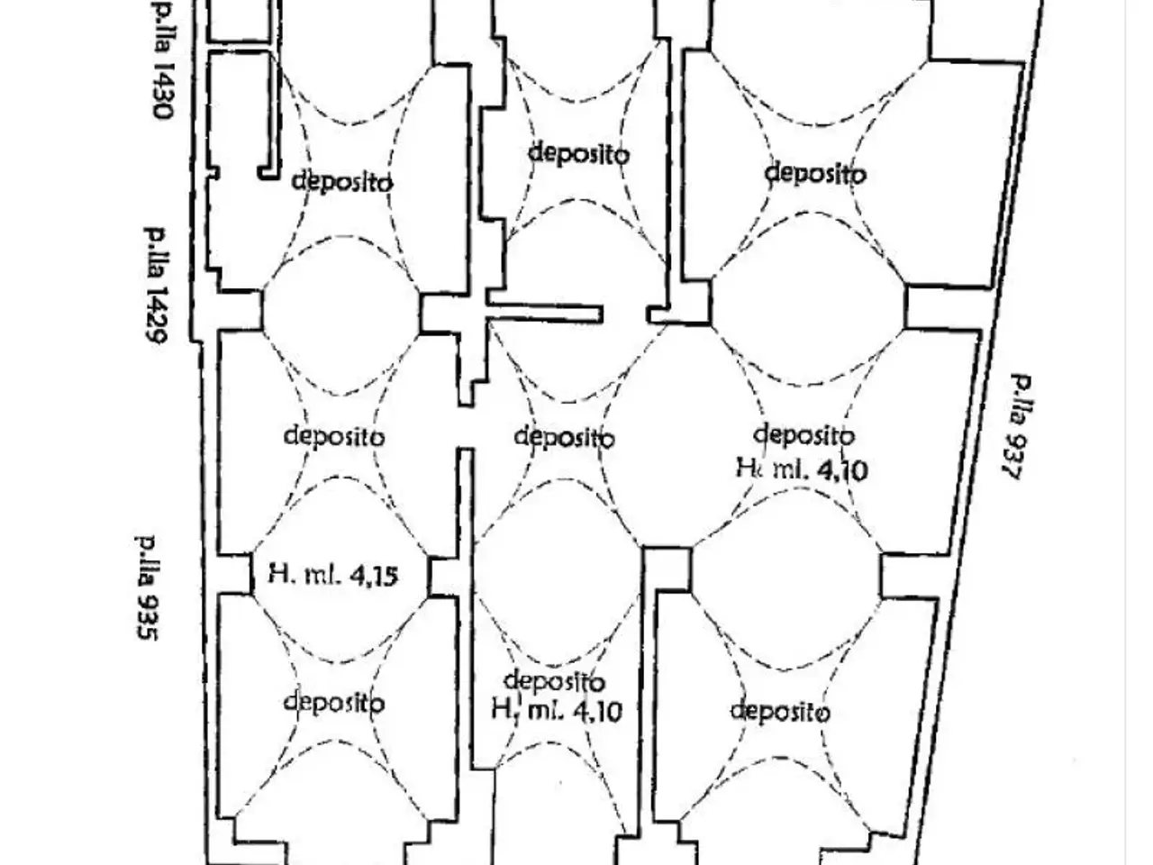 Magazzino in , Taviano, {3} - Planimetria 1