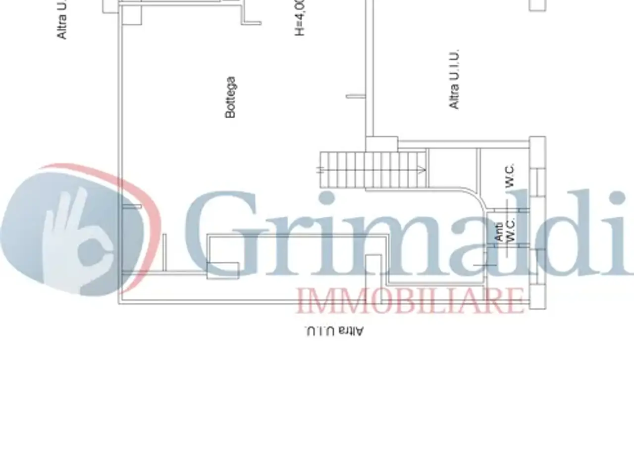 Negozio in Via Camiciotti 53, Messina, {3} - Planimetria 1