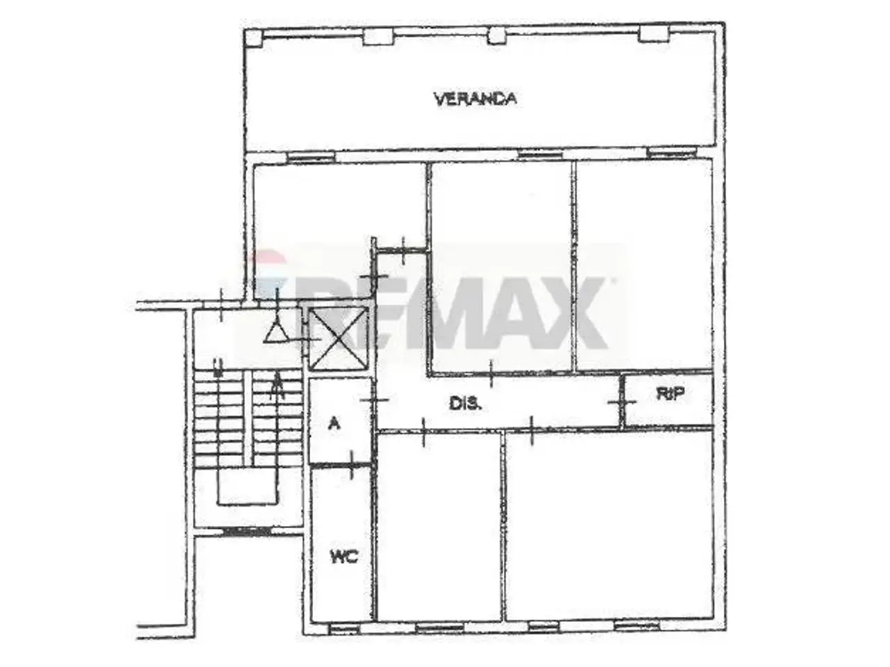 Ufficio in Via Lucarelli 60, Bari, {3} - Planimetria 1
