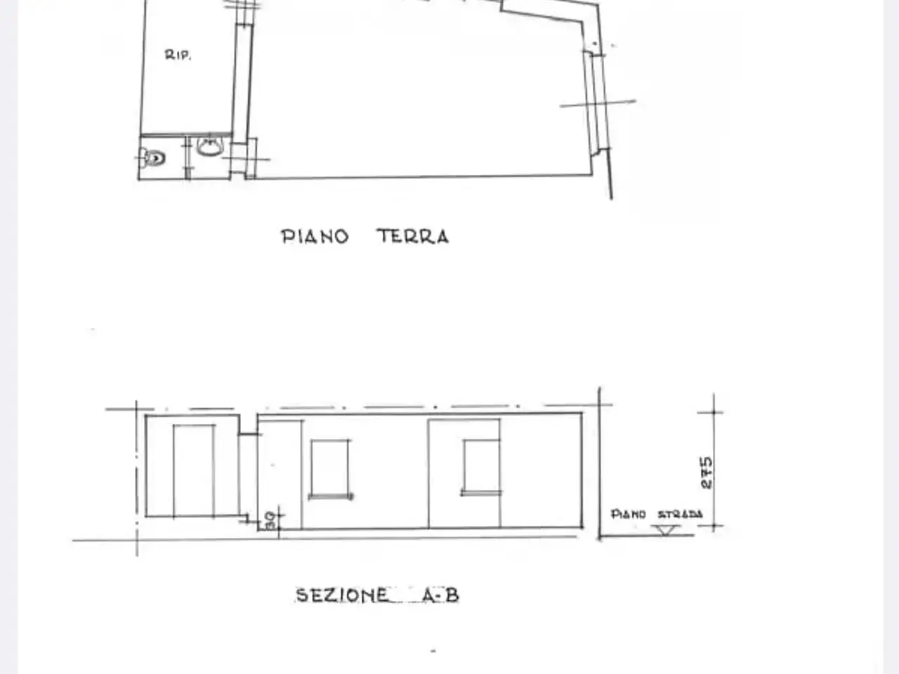 Locale commerciale in Santa Croce, Lucca, {3} - Planimetria 1