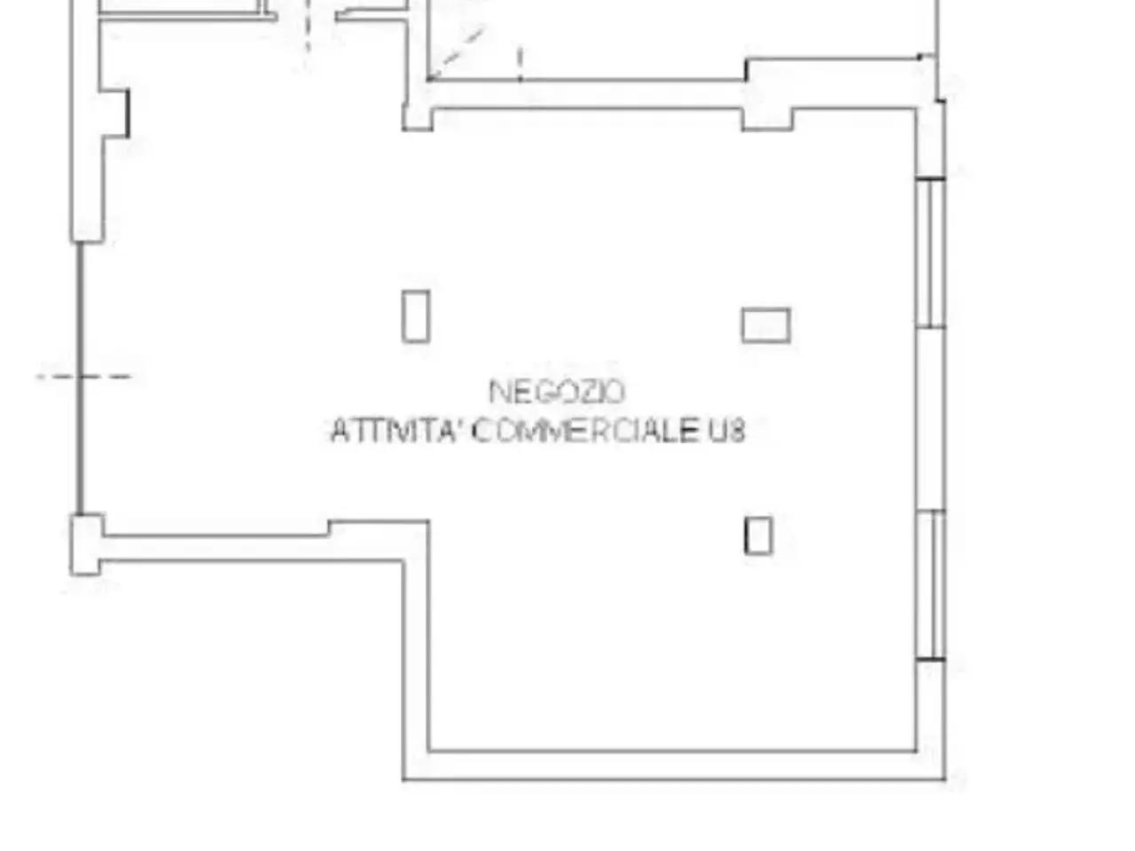 Negozio in Piazza 27 Gennaio 3, Casalgrande, {3} - Planimetria 1