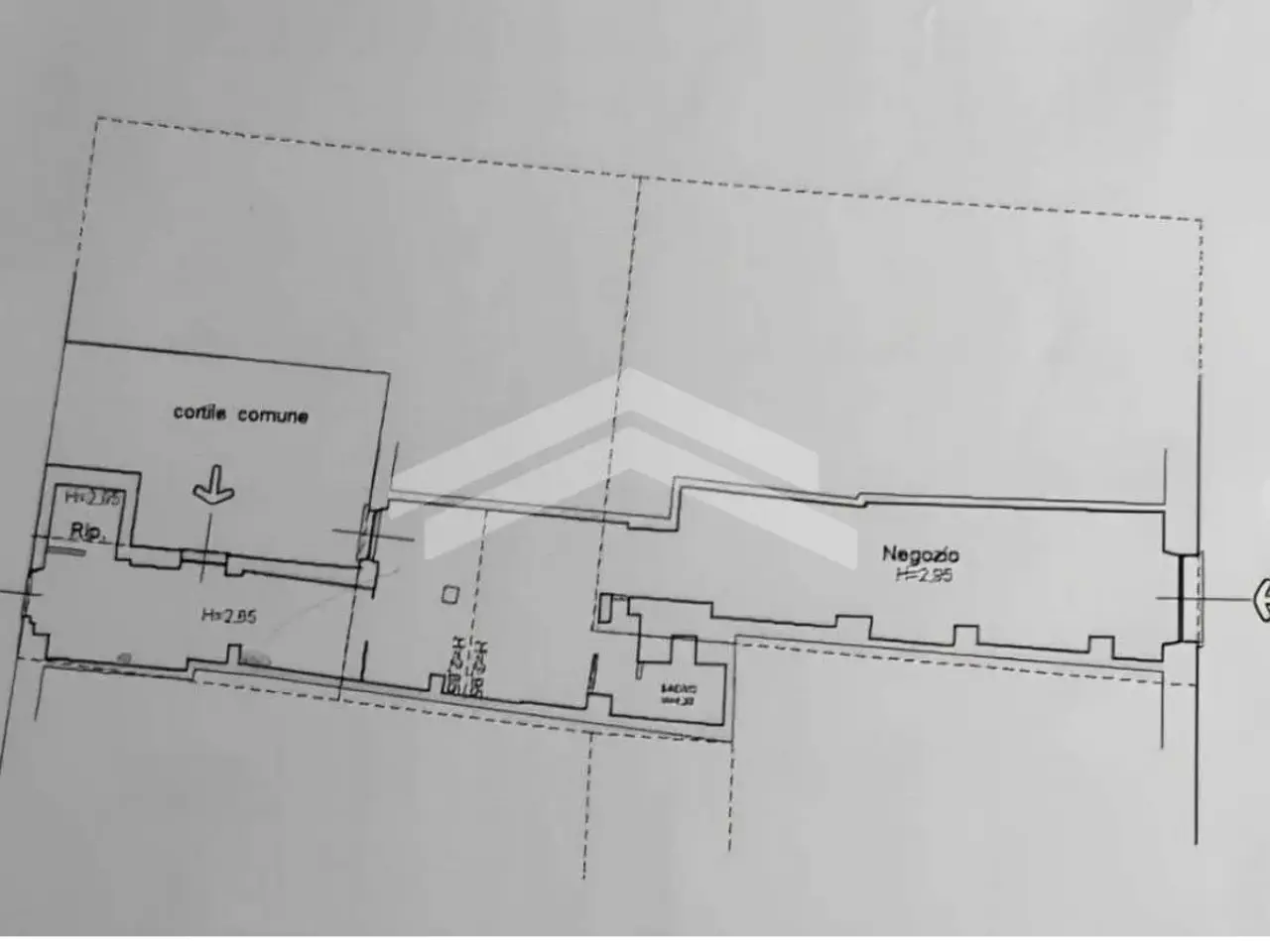 Negozio in Via Veneto, Campobasso, {3} - Planimetria 1