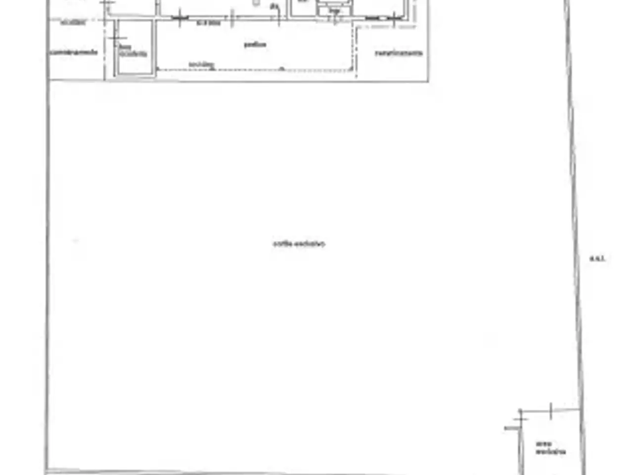 Magazzino in Via Romano 14a, Cortenuova, {3} - Planimetria 1