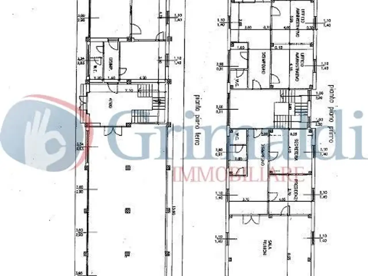 Ufficio in Contrada Bellino Snc, Catanzaro, {3} - Planimetria 1