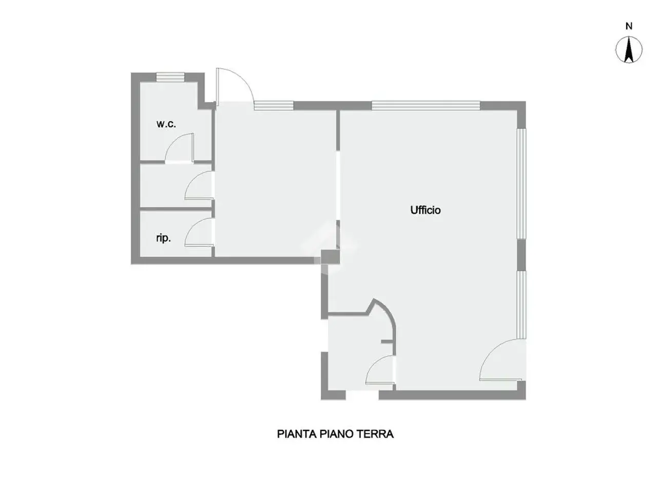 Ufficio in Via Roma 58, Silvi, {3} - Planimetria 1
