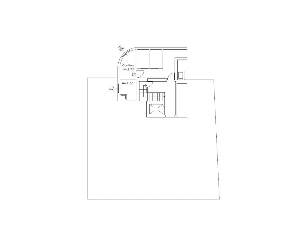 Ufficio in Via Giuseppe Speroni, 5, 21100 Varese Va, Italia, Varese, {3} - Planimetria 1