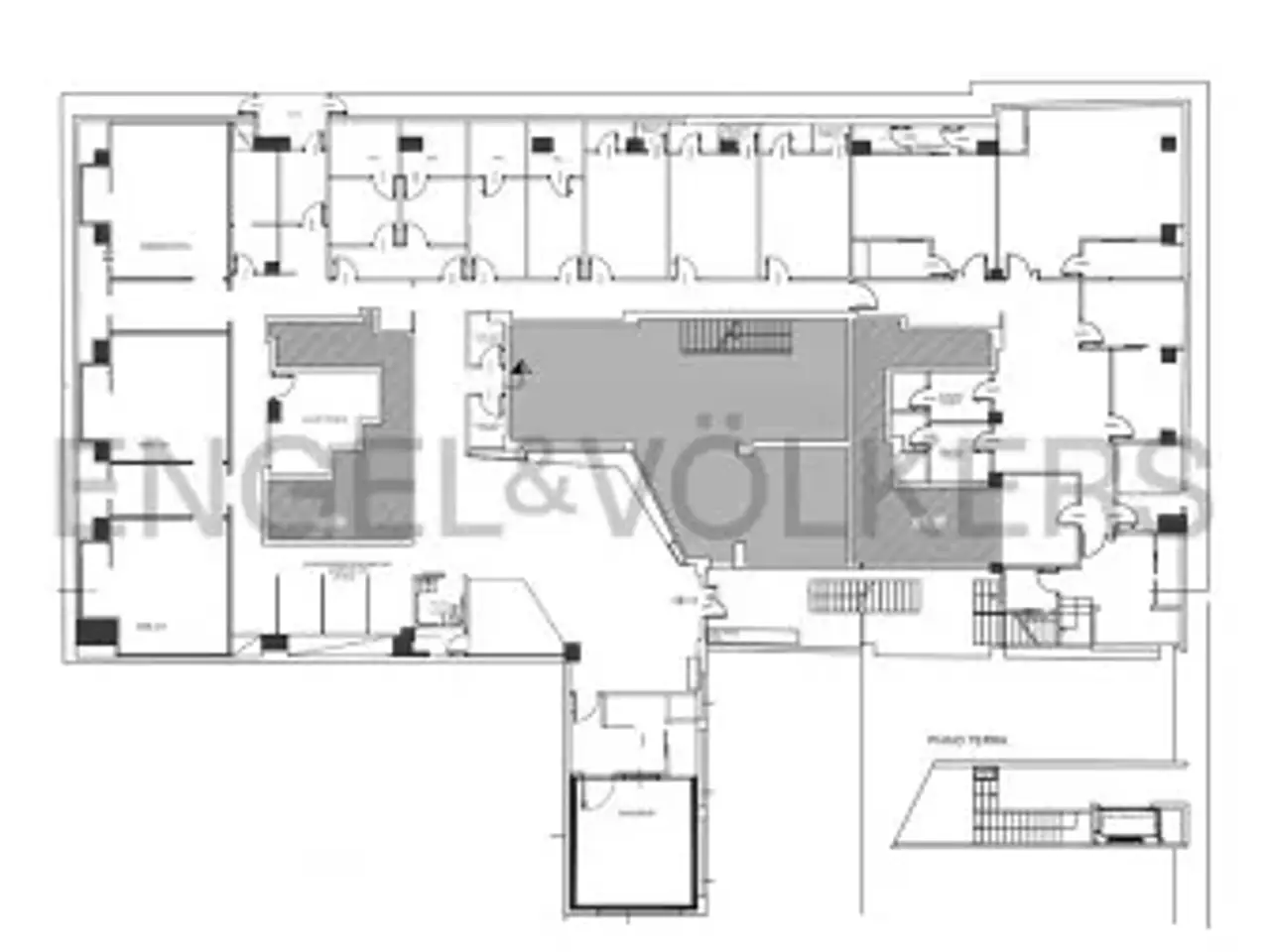 Negozio in Via Cipro, Roma, {3} - Planimetria 1