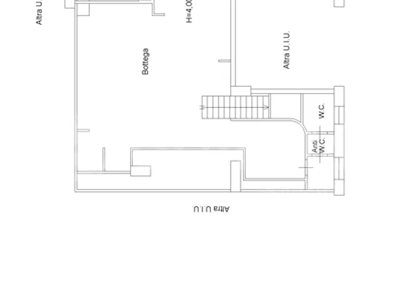 Negozio in Via Camiciotti 53, Messina, {3} - Planimetria 1