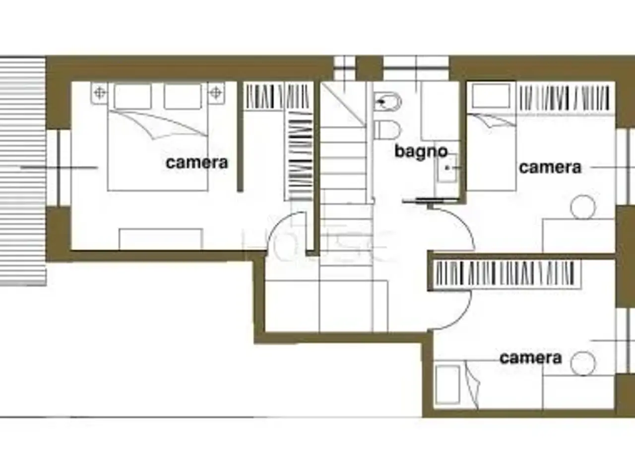 Villa in vendita, Località La Pace, Arezzo - Planimetria 1