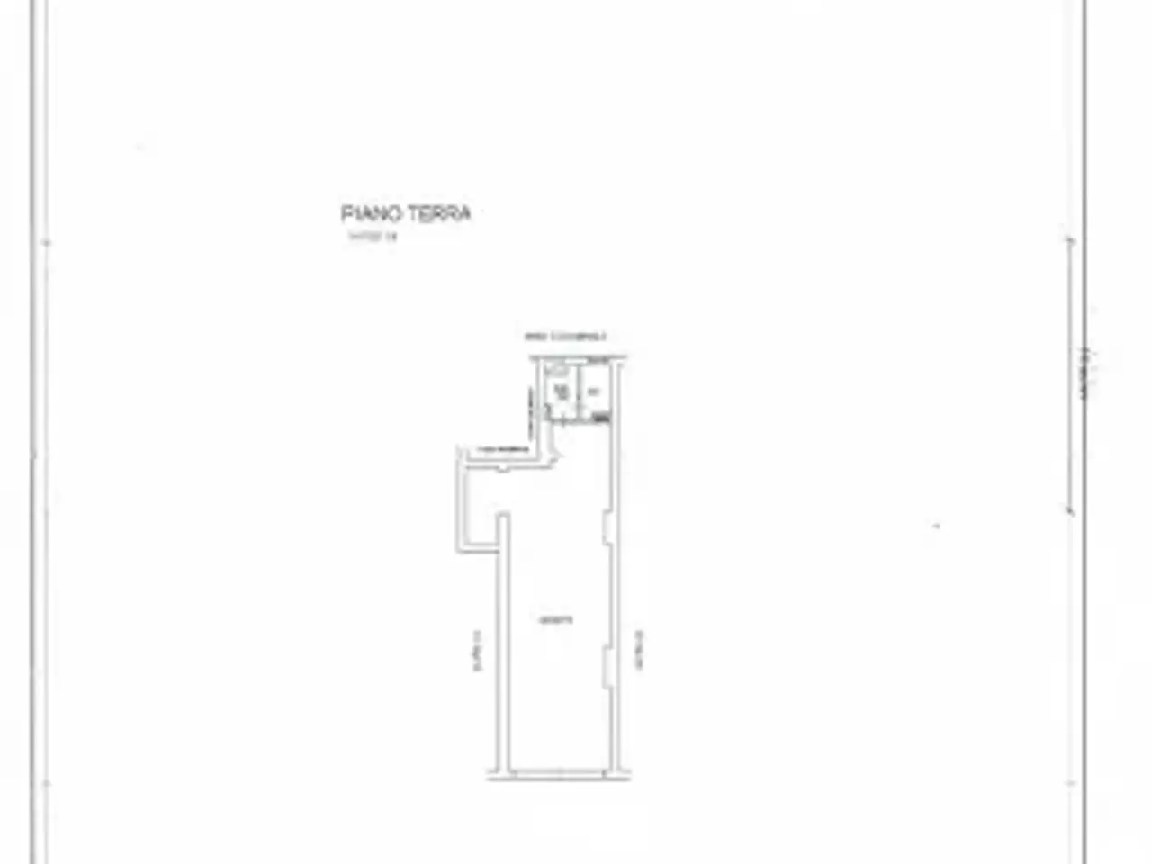 Negozio in Via Cristofaro Scobar 47, Palermo, {3} - Planimetria 1